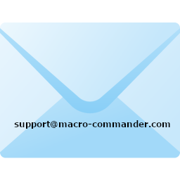 Macro Commander team is happy to hear from you